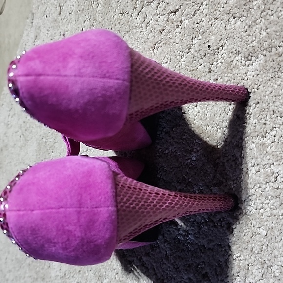 Beautiful leather peep toe heels from Baker 5.5 - Picture 5 of 5